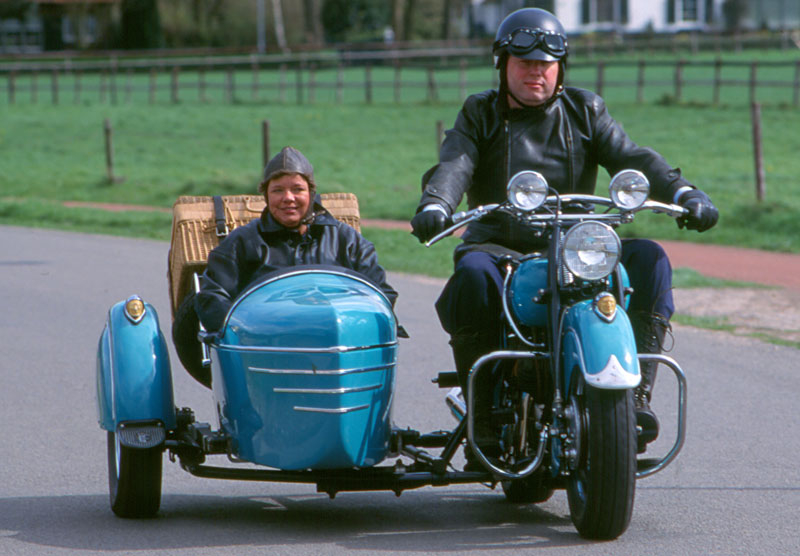 Indian Chief Gespann 1948