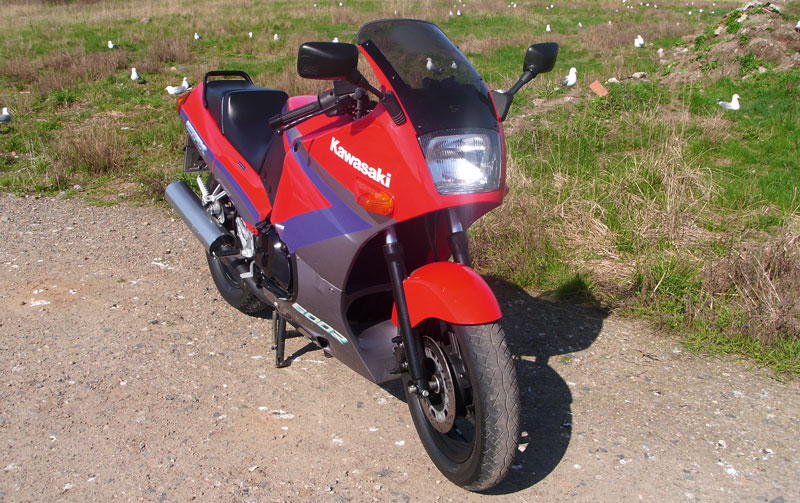 Kawasaki GPX600 Front