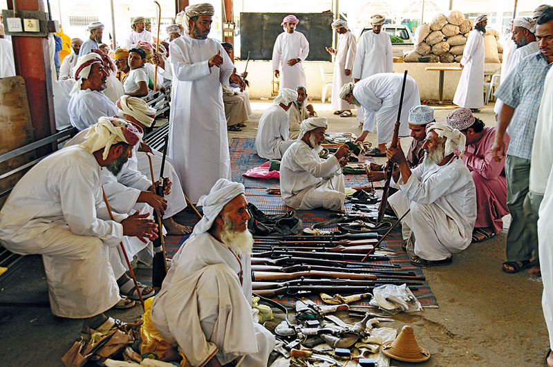 Motorradreise Oman Basar