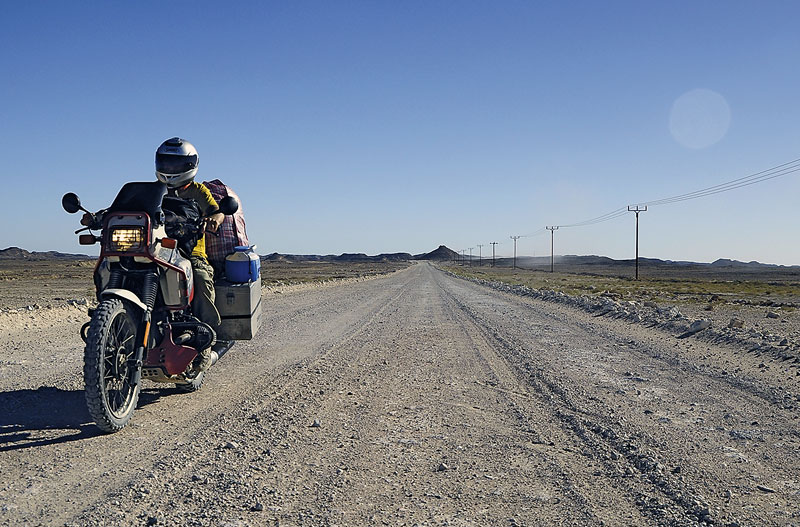 Motorradreise Oman Piste