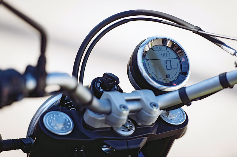 Ducati Scrambler Cockpit