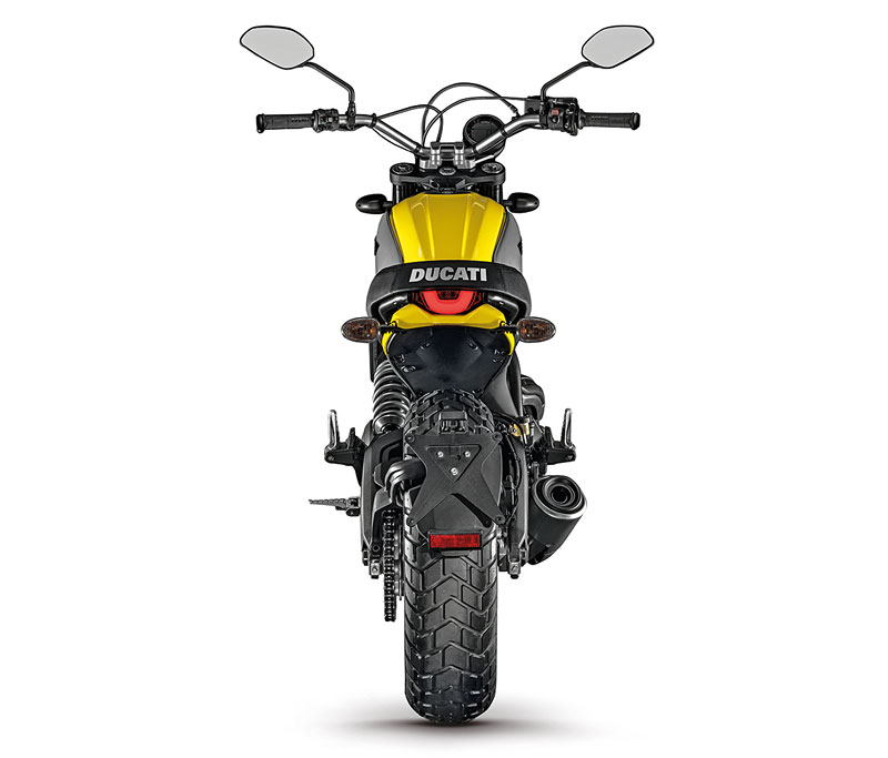 Ducati Scrambler Heck