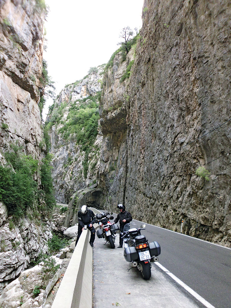 Durchbruch in der Sierra Sardanera