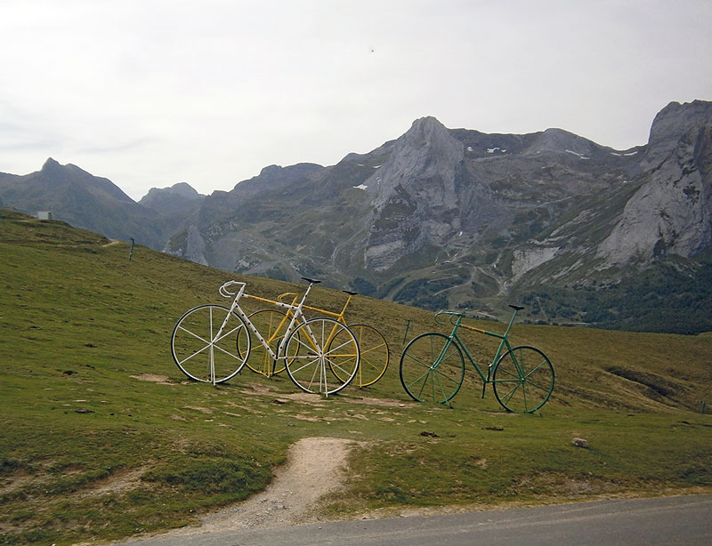 Hommage an die Helden der Tour de France