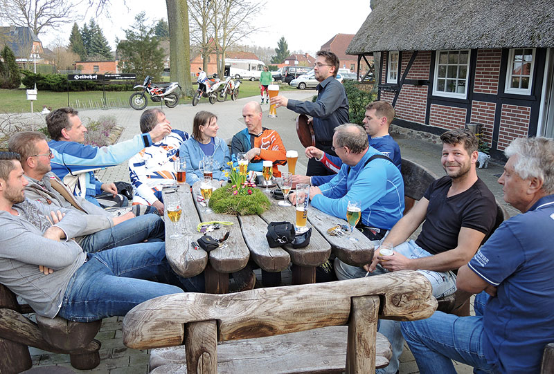 Redlich verdientes Bierchen