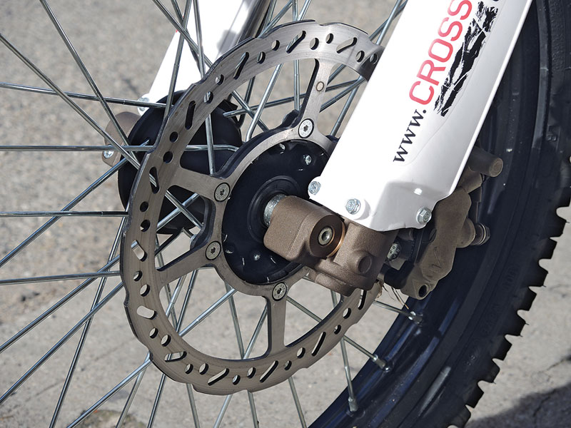 AJP PR4 Bremsscheiben wie am Mountainbike