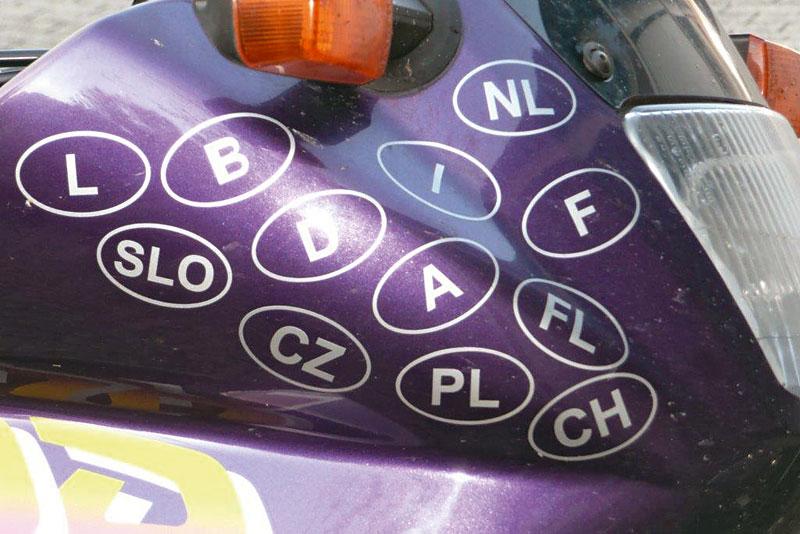 Suzuki DR650RS Laender