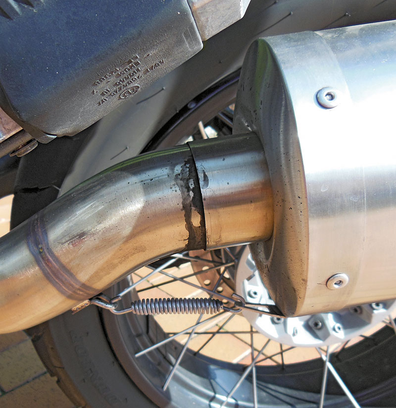 Russ Hashiru Auspuff R 1200 GS