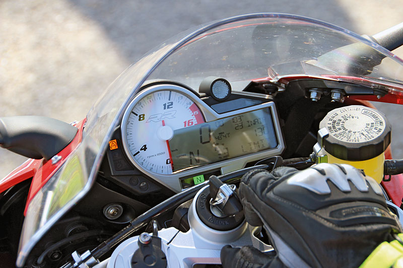 BMW S1000 RR Cockpit