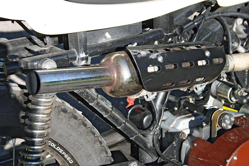 Diesel Eigenbau Auspuff