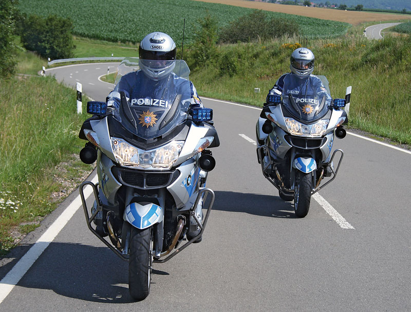 BMW R 900 RT Polizei Front