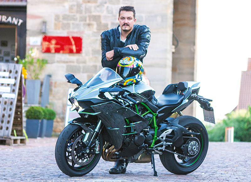 Kawasaki H2 Stand links 