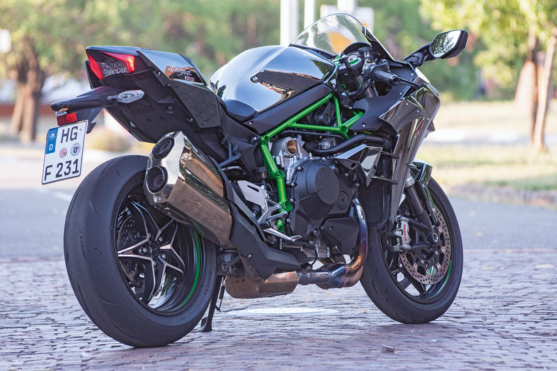 Kawasaki H2 Stand rechts 