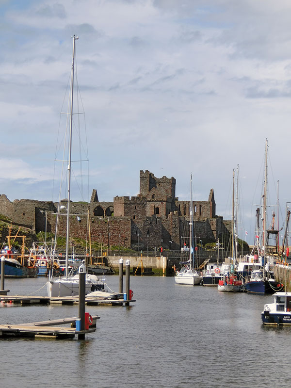 Fischereihafen in Peel und Castle