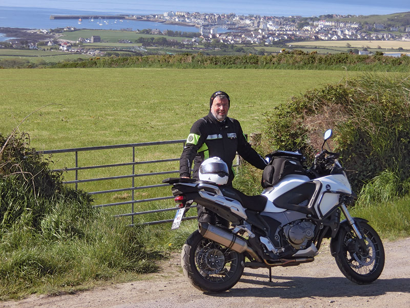 Ralf mit Honda Crosstourer