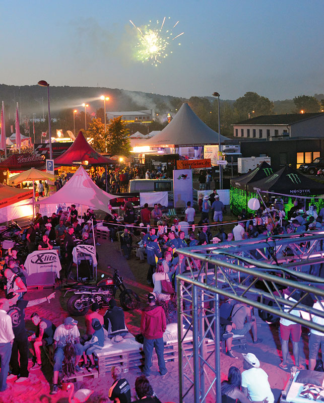 Sachsenring MotoGP2015 X lite Party Area