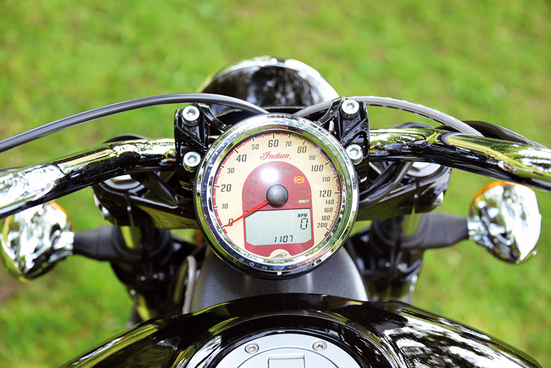 Indian Scout Cockpit