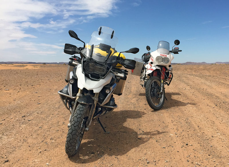 R1200GS und Tenere in Marokko