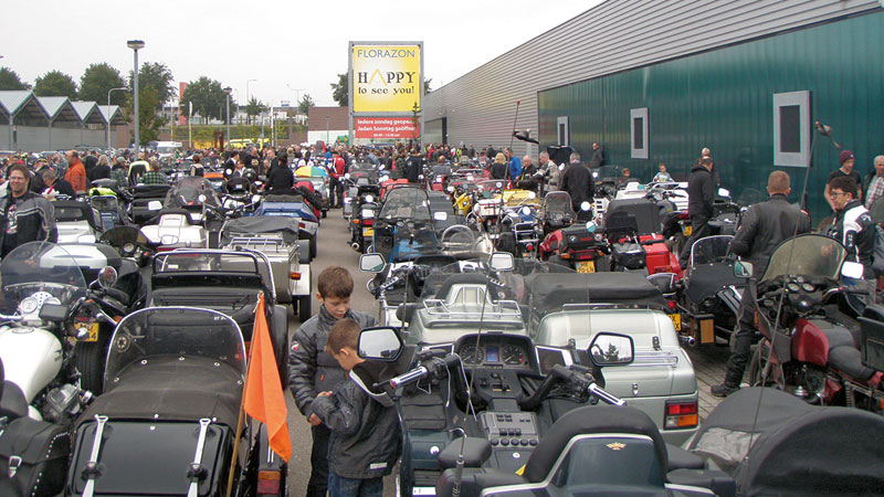 Pausenparkplatz Jumbo Run Venlo 2015