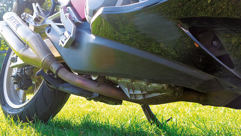 Schleifspuren Honda NC 750 D Integra