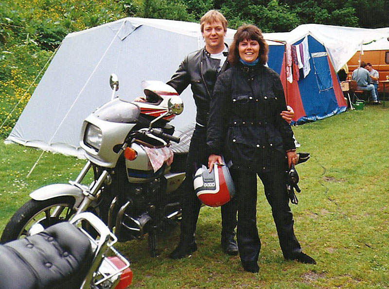 Kawasaki Z750 1994 Pfingsten