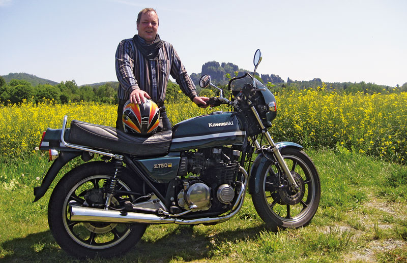 Kawasaki Z750 2012 Elbsandsteingebirge