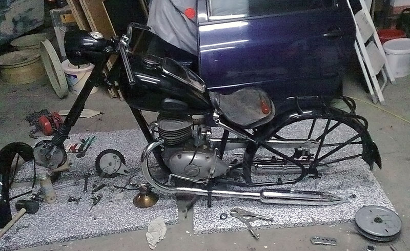 Unrestaurierte Hoffmann