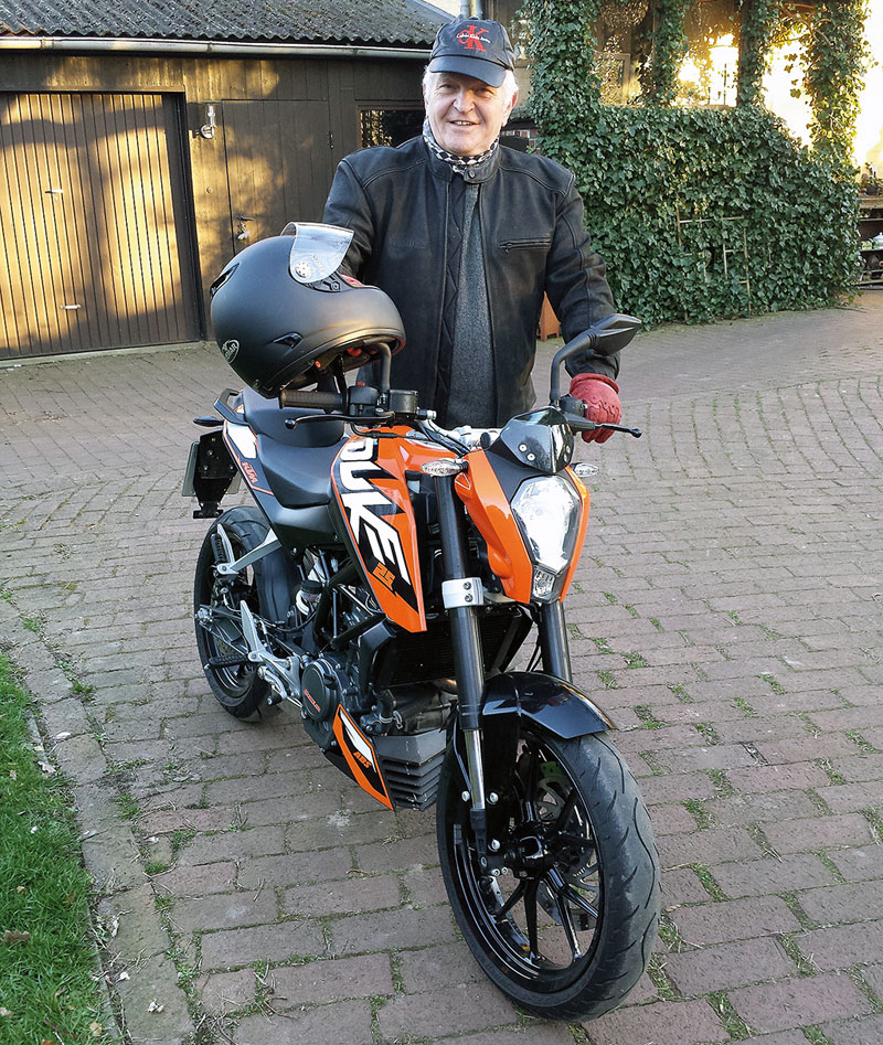Abgespeckt KTM Duke 200