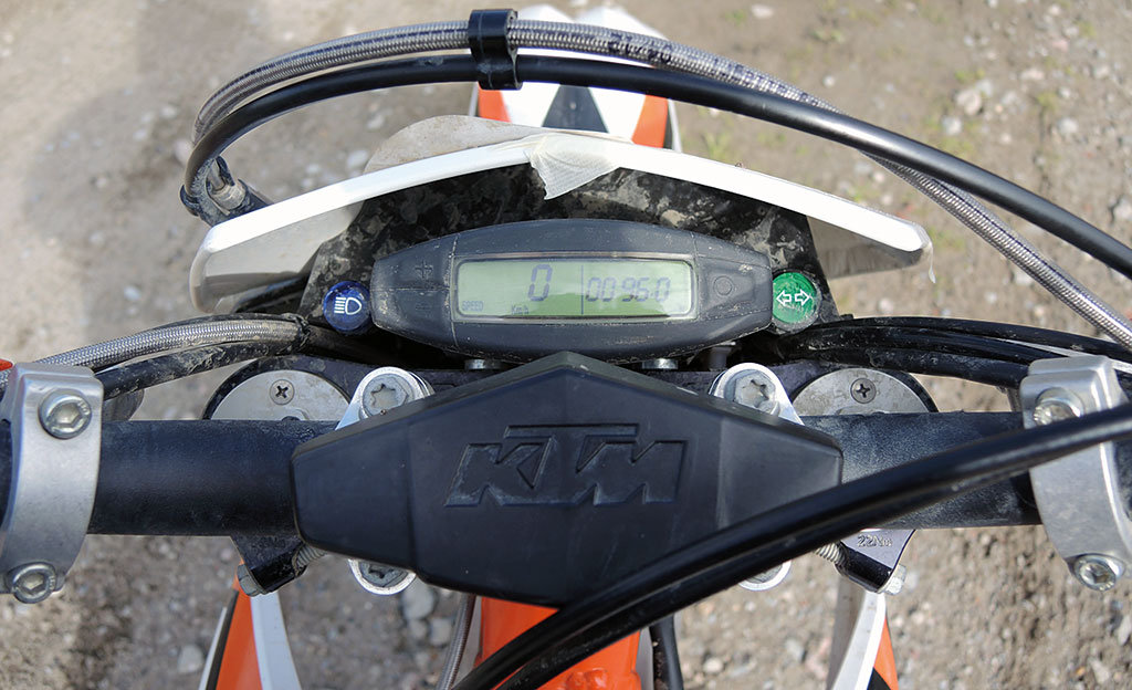 KTM Freeride 350 Cockpit