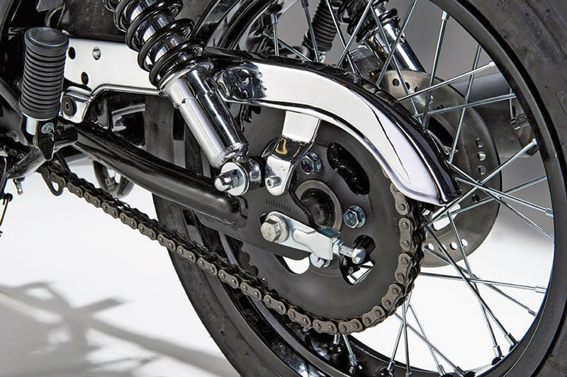 Mash 250 Cafe Racer Kettenspanner