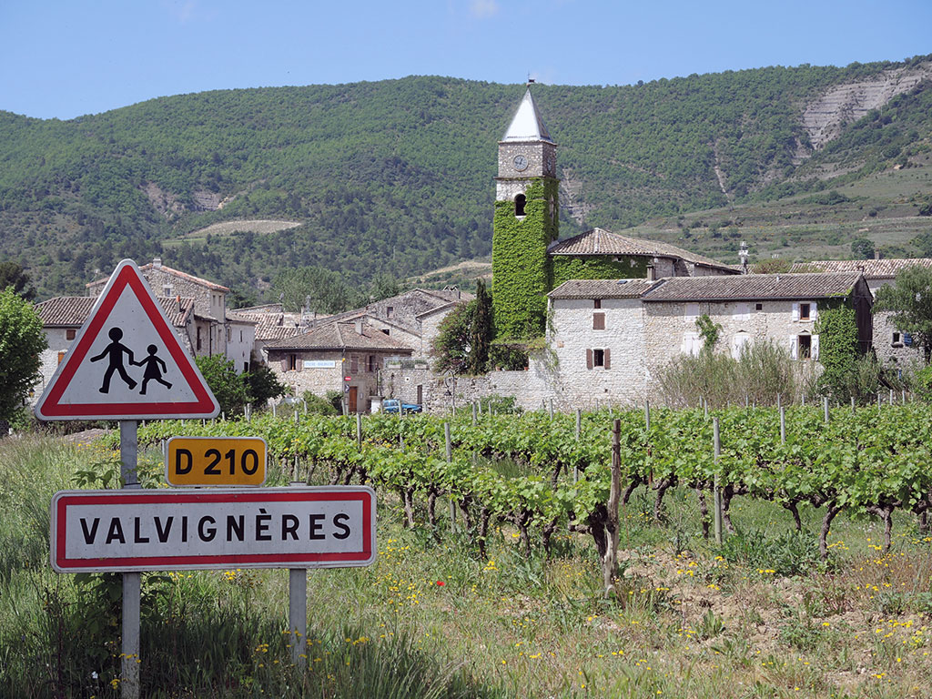 Valvigneres das Tal der Weinbauern