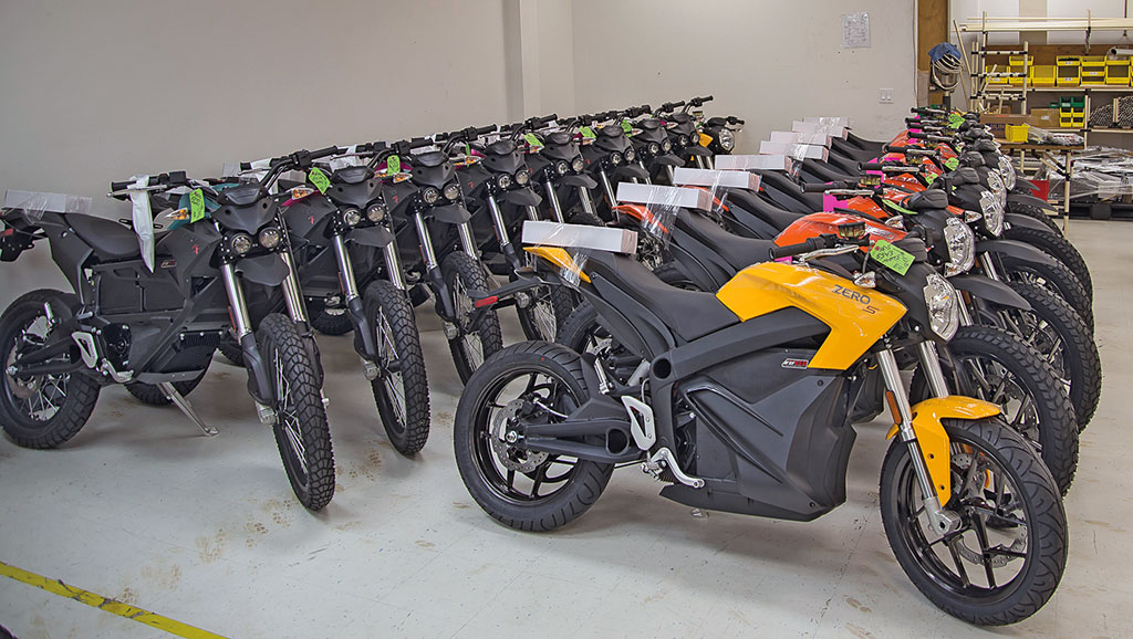 Zero Werksbesichtigung Auslieferungen