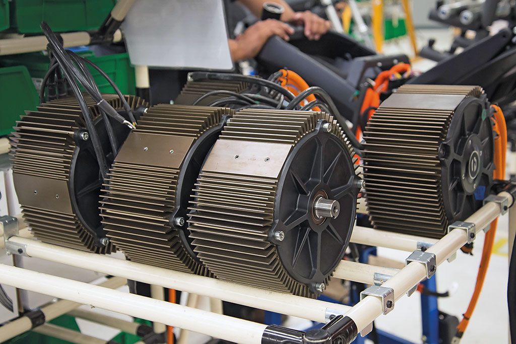 Zero Werksbesichtigung Elektromotore