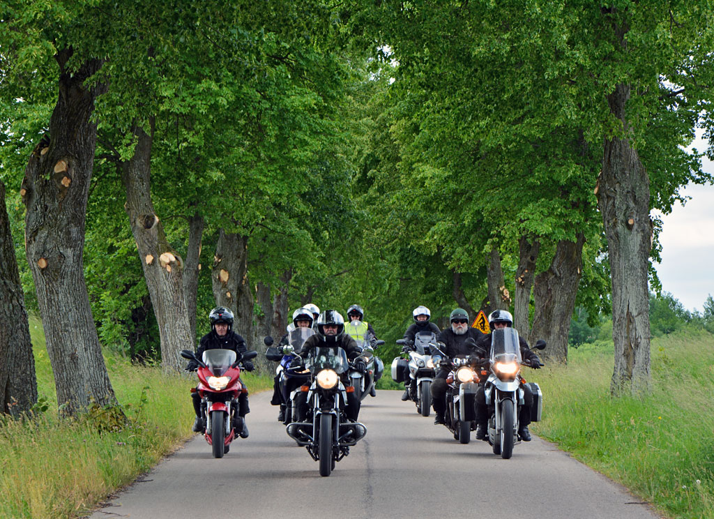 Allee Motorradtour Ostpreussen Masuren