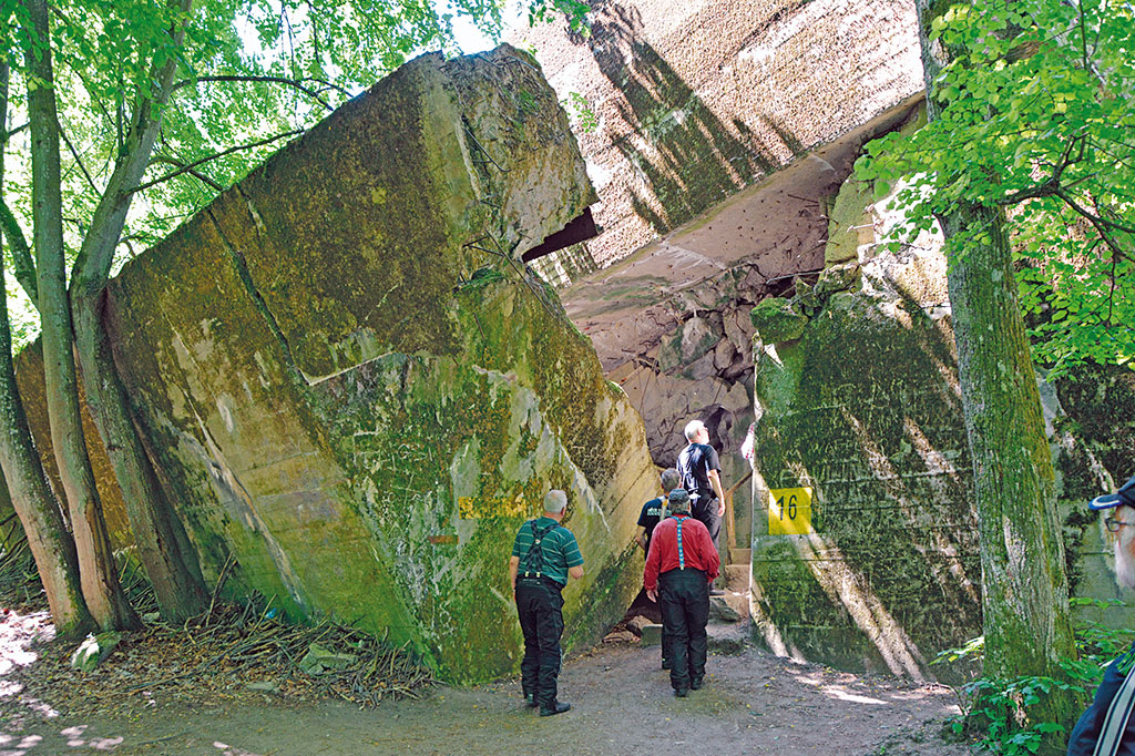 Besichtigung Wolfsschanze Motorradtour Ostpreussen Masuren