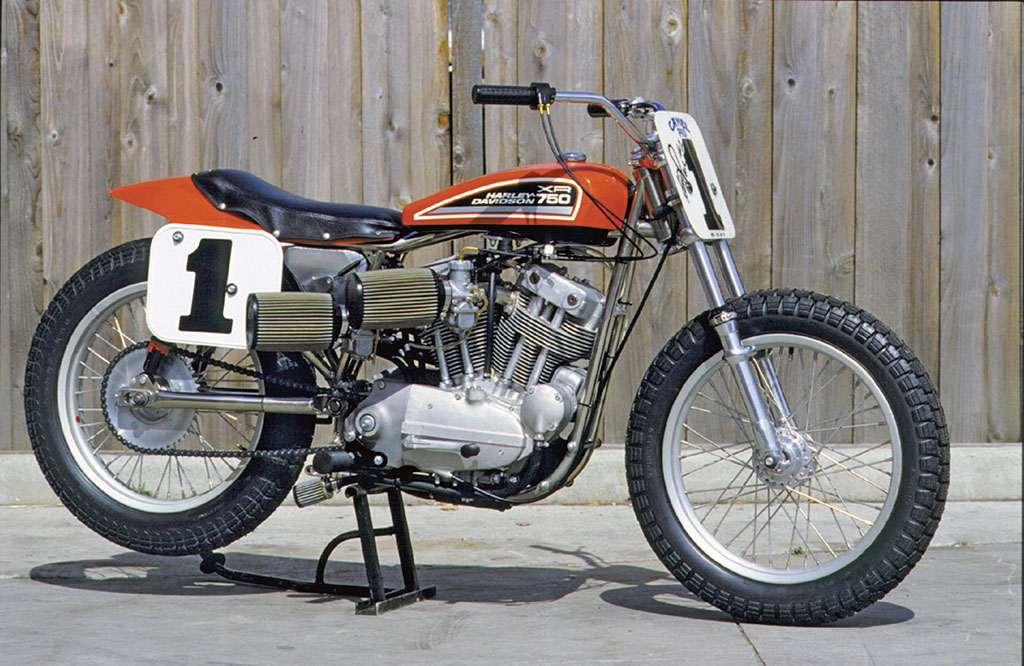 Harley Davidson XR750 Flat Track Werksmaschine 1975