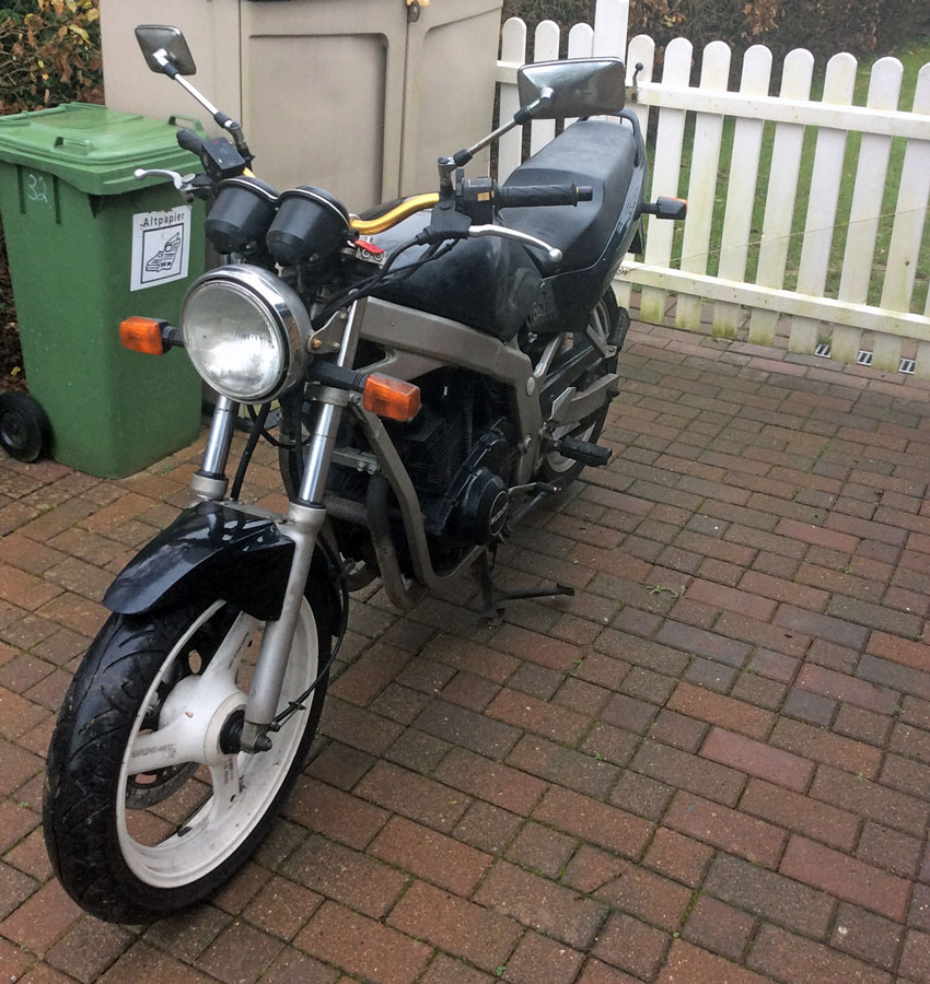 Suzuki GS500E Ausgangsbasis