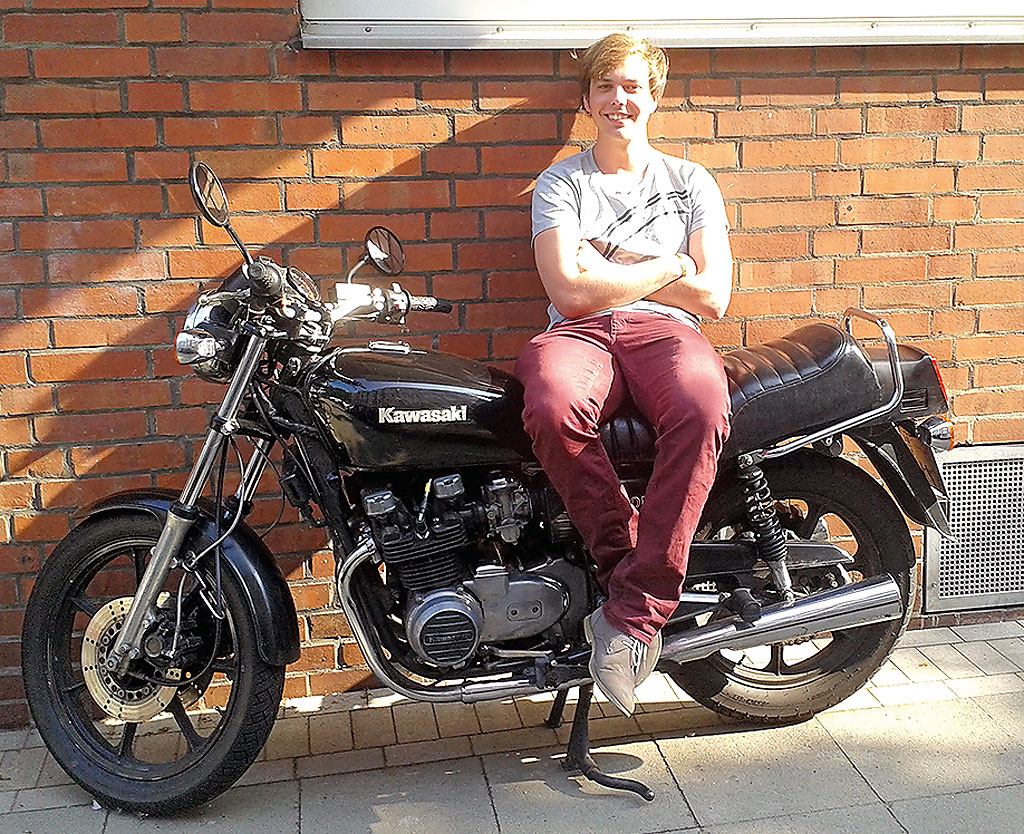 Kawasaki Z750 Bj1982 Laternenparkplatz 2013