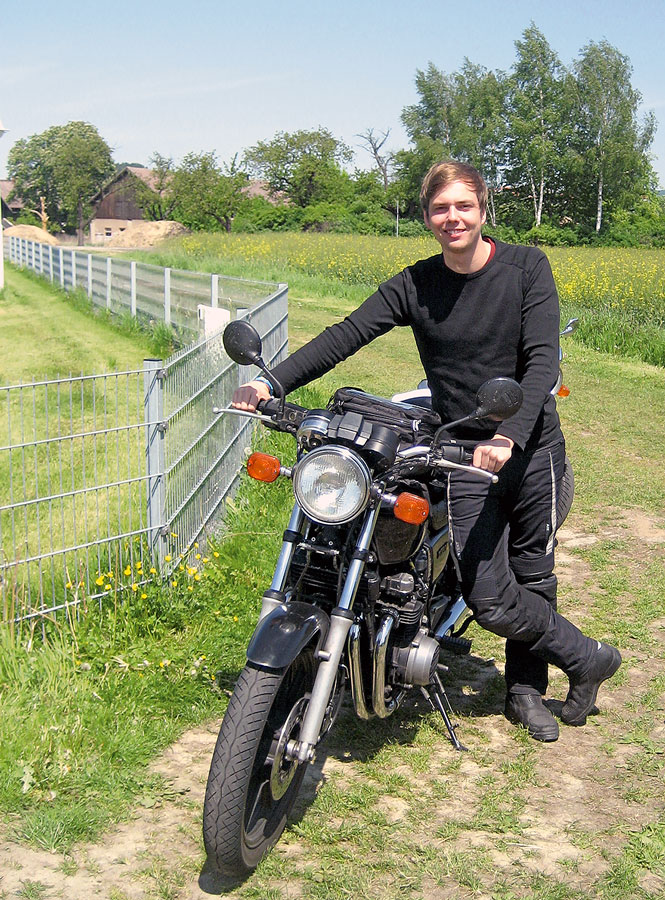 Kawasaki Z750 Bj1982 Saechsische Schweiz 2012