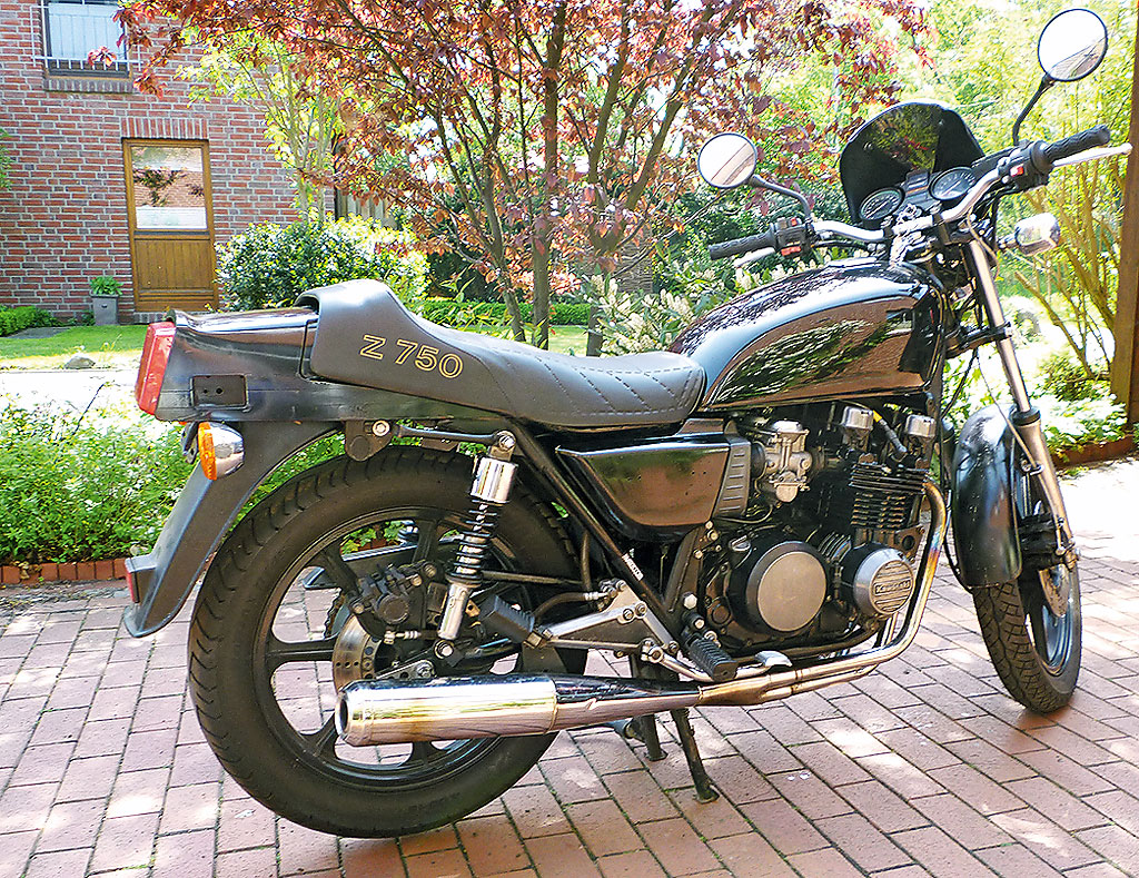 Kawasaki Z750 Bj1982 fertig zur Abnahme
