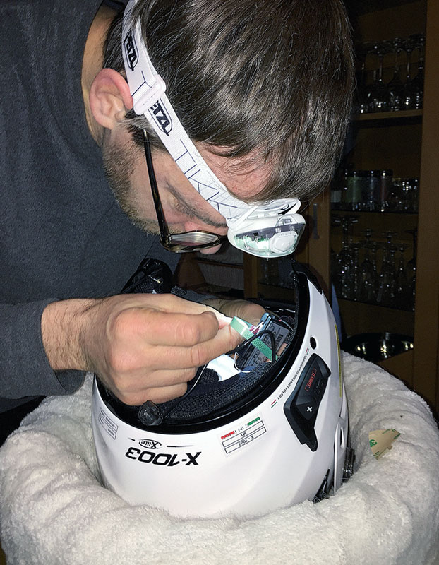 Petzl Tikka beim Basteln