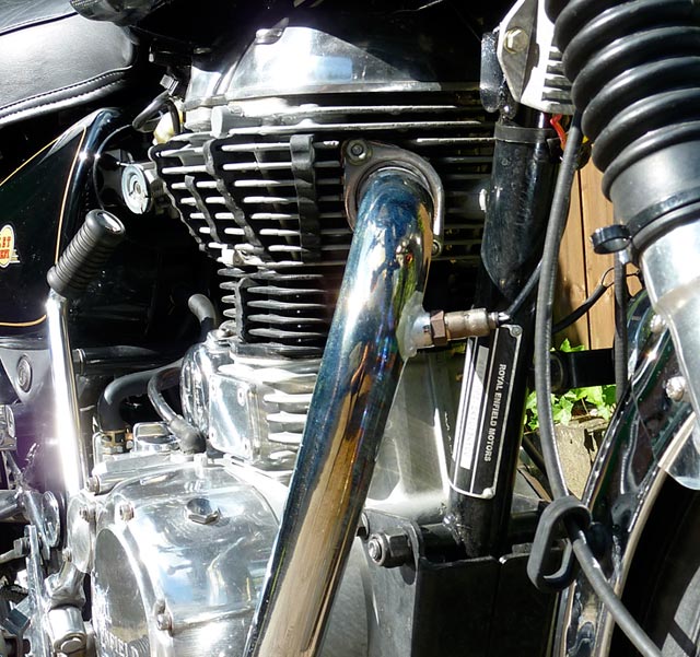 Royal Enfield Bullet 500 de Luxe EFI Lambdasonde