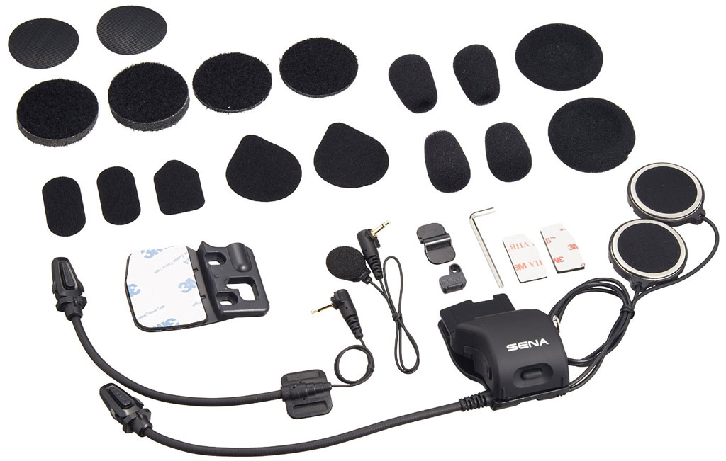 Sena20S Umfangreiches Montagematerial