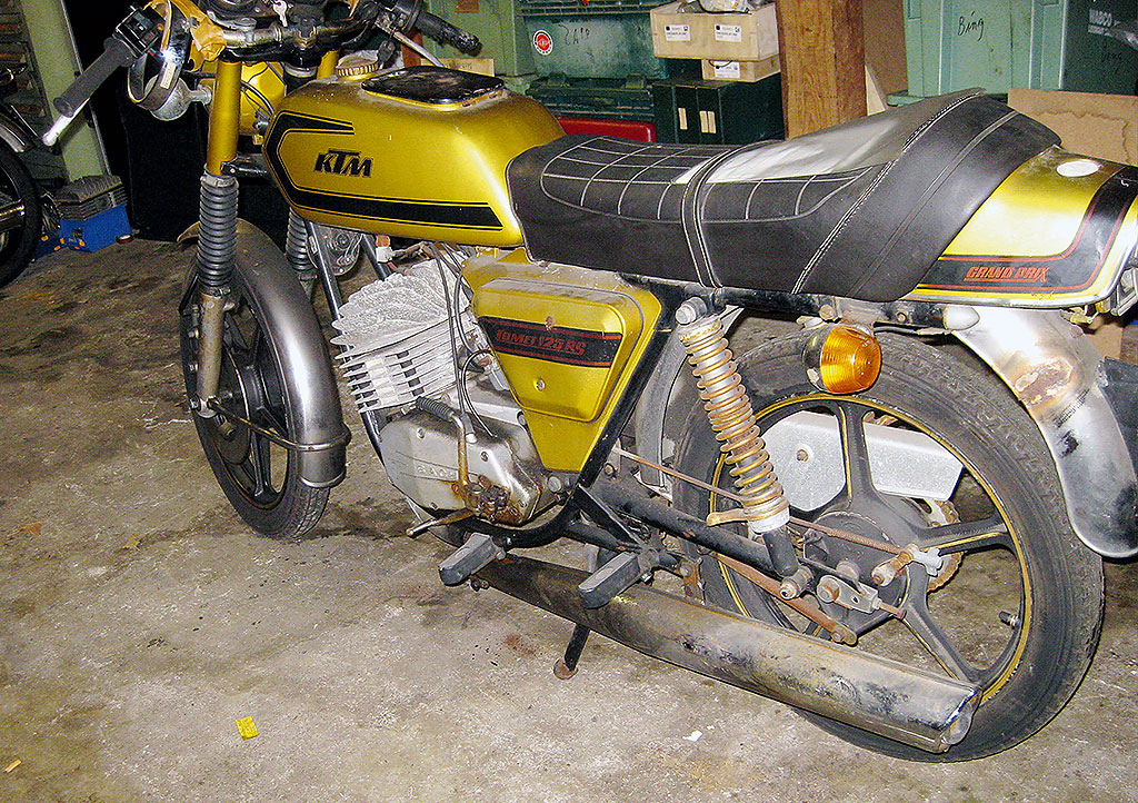 KTM RS125GP Zustand bei Abholung 