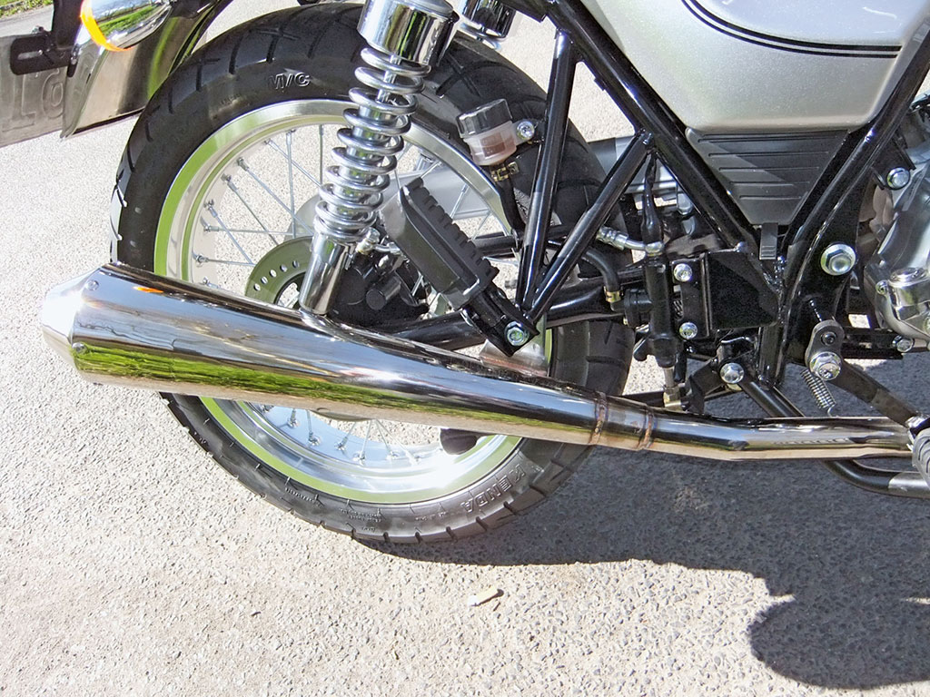 Orcal Astor Cafe 125 Auspuff