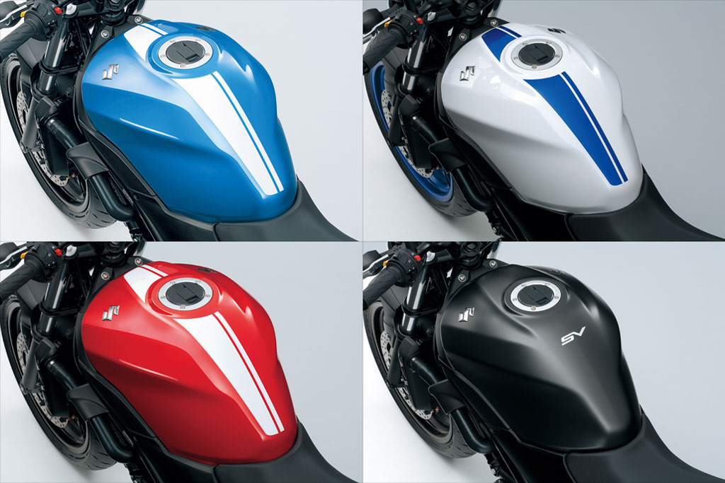 Suzuki SV650 2016 Farben