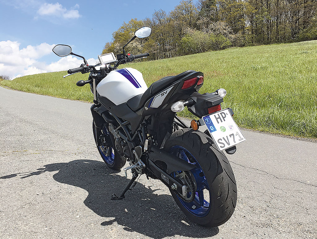 Suzuki SV650 2016 Heck