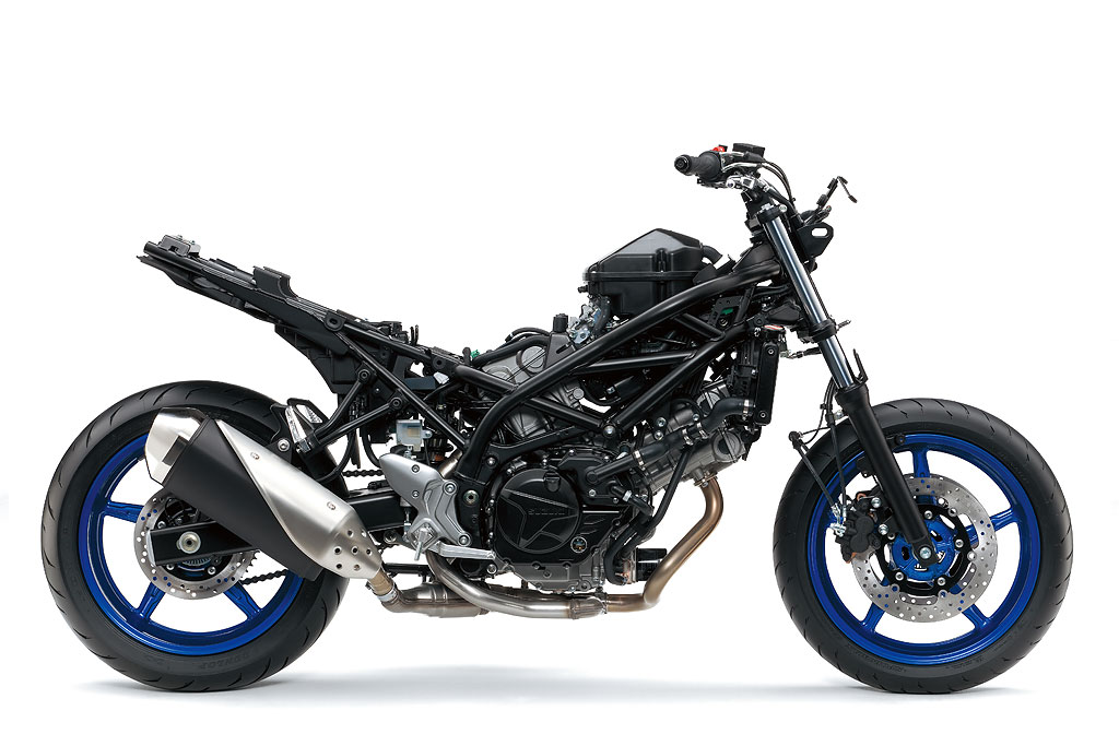Suzuki SV650 2016 gestrippt
