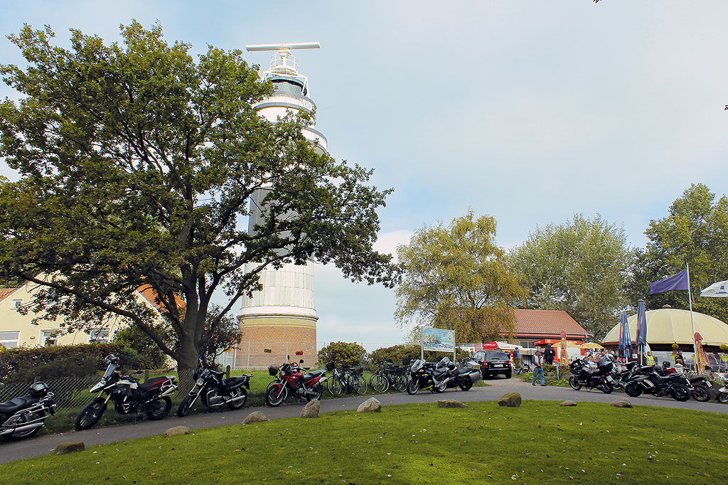Leuchtturm Buelk Kaffeepause Vormittag