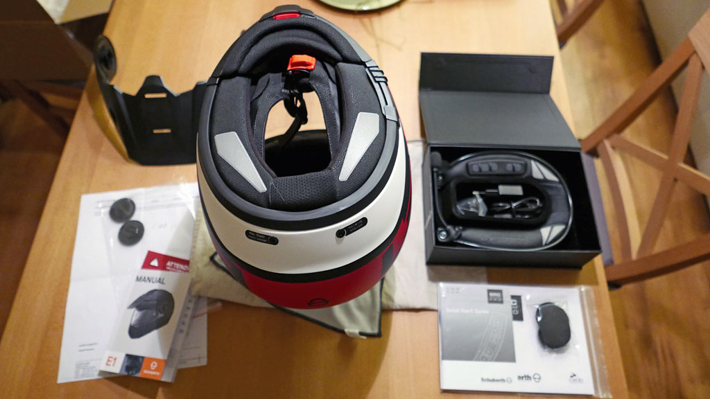 Schuberth SRCS E1 Einbau